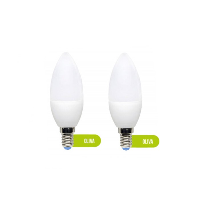 Olive opal led lampe e14 promo 2 stück 5w 470lumen
