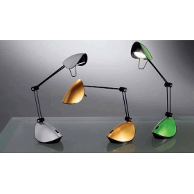 Lampada tavolo orientabile argento 5156a