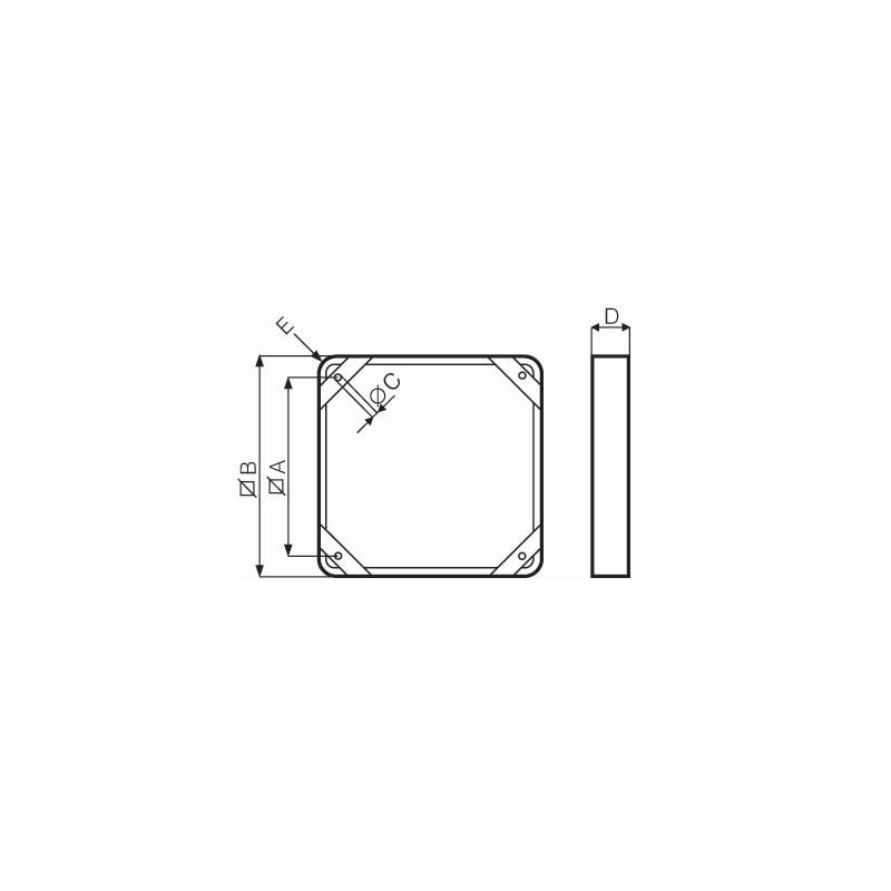 Distanziatore x aspiratore 52151 vortice