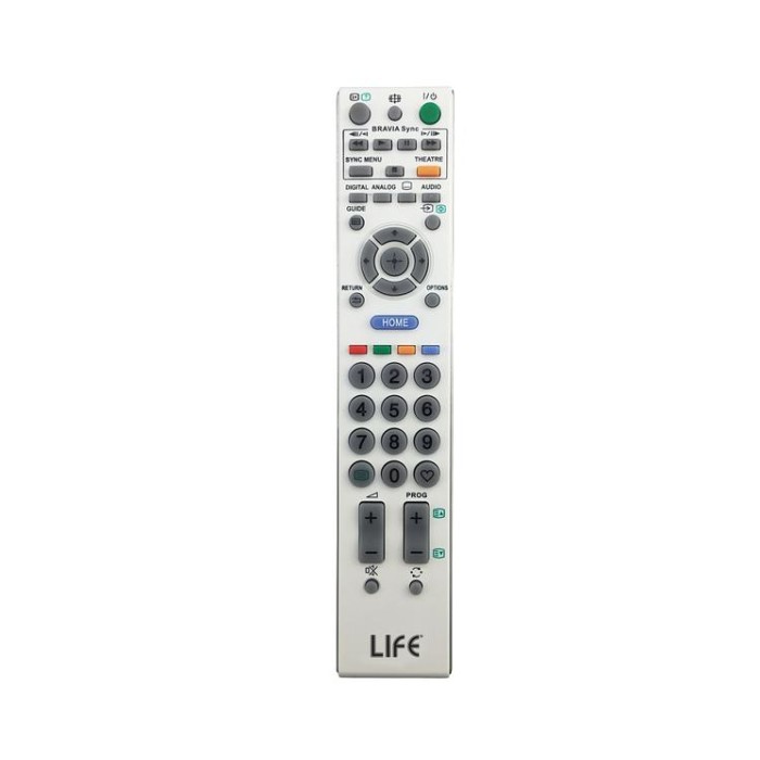 Univesal compatible tv remote control sony lcd led plasma