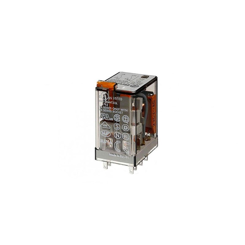 Relais industriel 2 contacts 10a 55.32 80.12v...