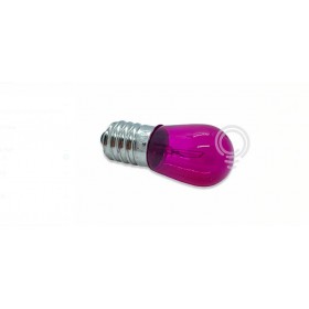 Lampe à incandescence 19x47 14v 5w noël violet