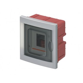 Tableau de distribution intégré 4 modules punro light electrocanaux de sécurité