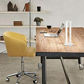 Lampada da tavolo in alluminio verniciato bianco 39x25x12cm 23w 1650lm 3000-4000 o 6000k 