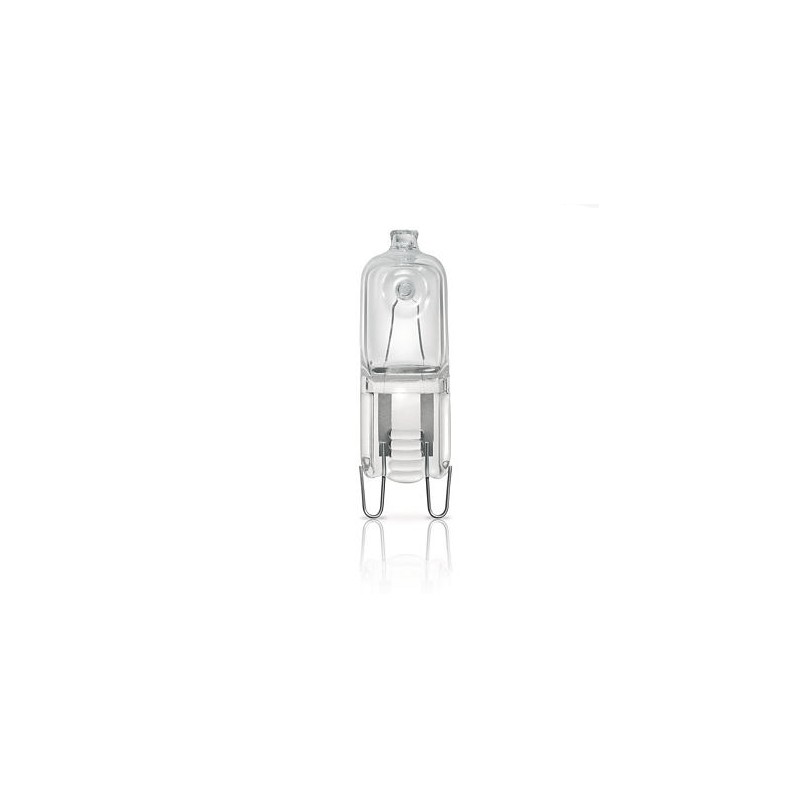 G9 double pin halogen lamp in transparent glass...
