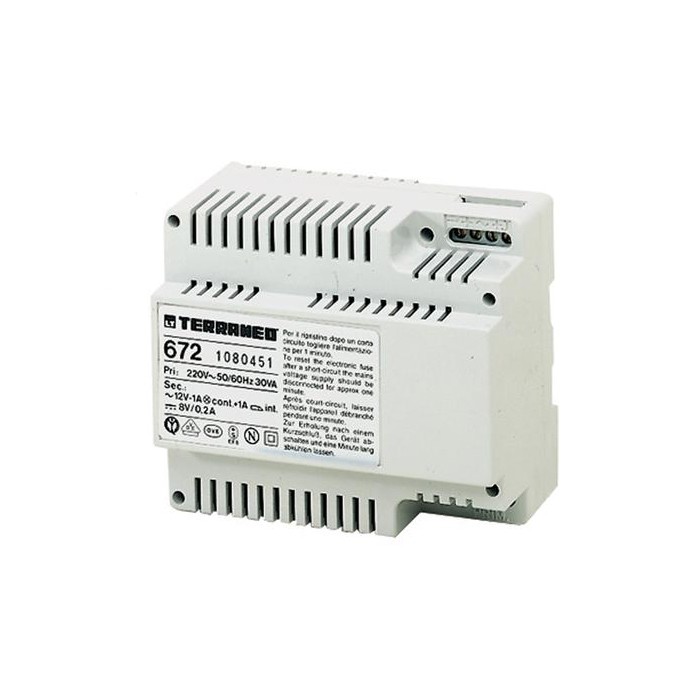 672 lt terraneo bticino intercom netzteil