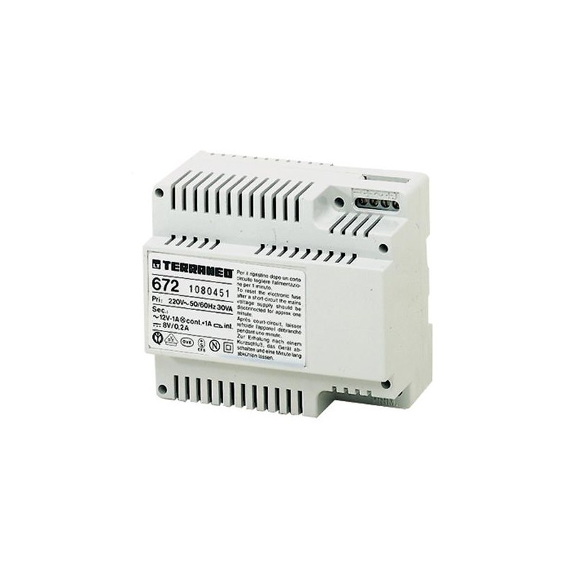 672 lt terraneo bticino intercom netzteil