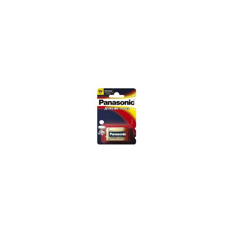 Transistor de batterie 9v xtreme alcalin 1pz...