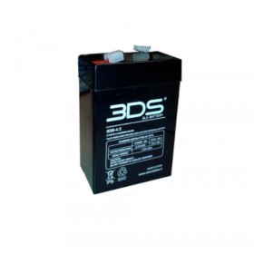 Batteria ricaricabile accumulatore emergenza piombo 6v 4ah NI 