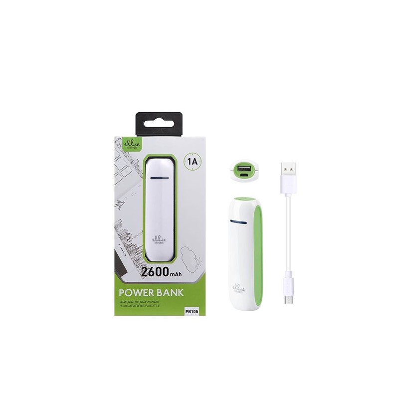 Tragbares Ladegerät Powerbank 2600mAh 1a Tablet...