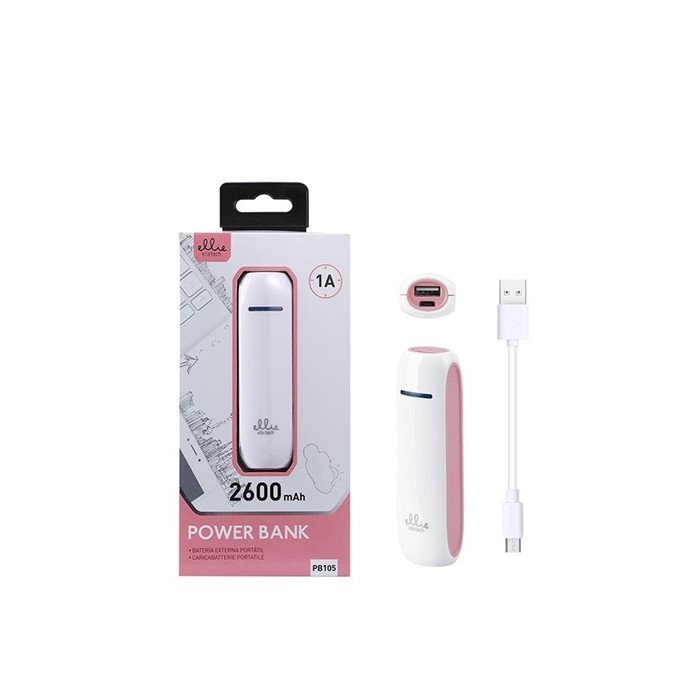 Tragbares Ladegerät Powerbank 2600mAh 1a Tablet Snartphone 2