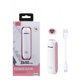 Chargeur portable powerbank 2600mah 1a tablette snartphone