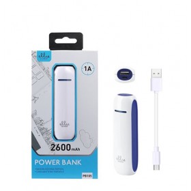 Chargeur portable powerbank 2600mah 1a tablette snartphone