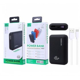 Caricabatteria portatile display digitale 10000mah 3 ingressi