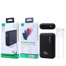 Caricabatteria portatile display digitale 10000mah 3 ingressi