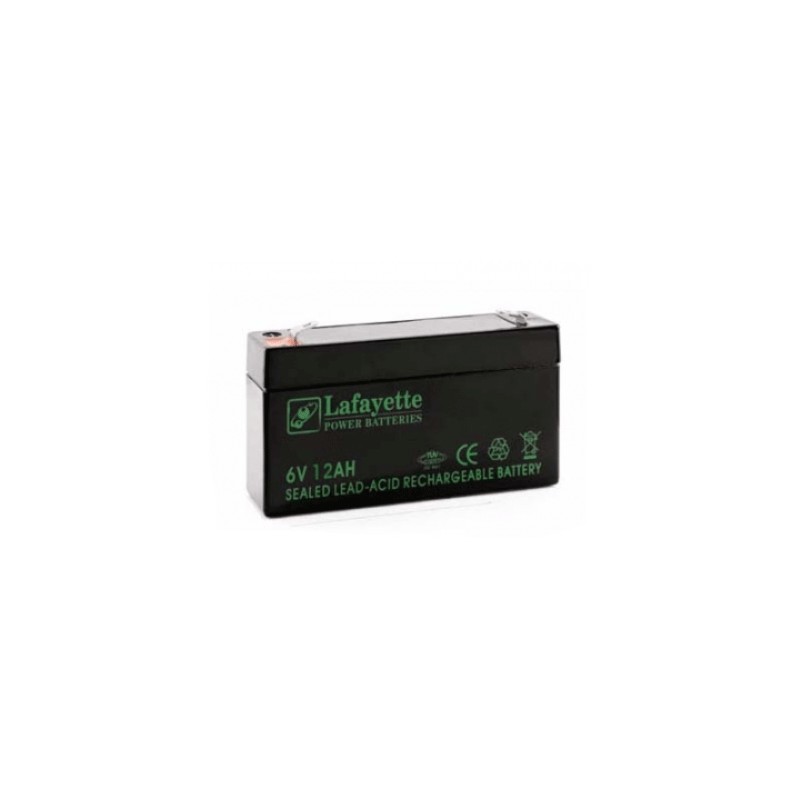 Rechargeable leadsealed ready for use  6v 12ah