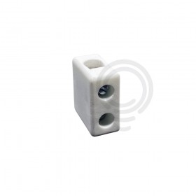 Borne céramique unipolaire 5a câble haute température 4mm