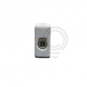 Borne céramique unipolaire 5a câble haute température 4mm