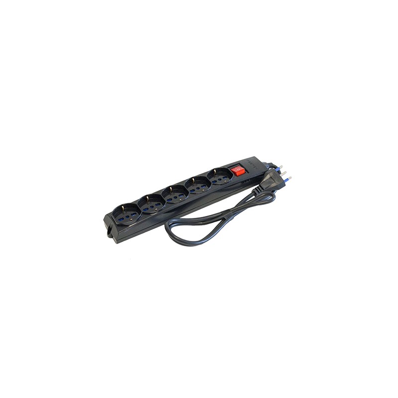 Multi electric ciabatta black 5p 74590...