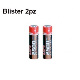 Batteria blister 2stilo AA ricricabile 2500mah ni-mh