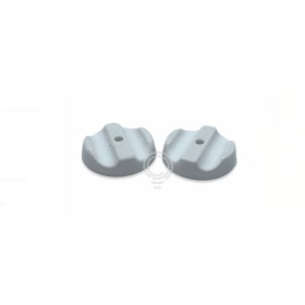Weiße vintage porzellankabelführung 33x19mm isol19