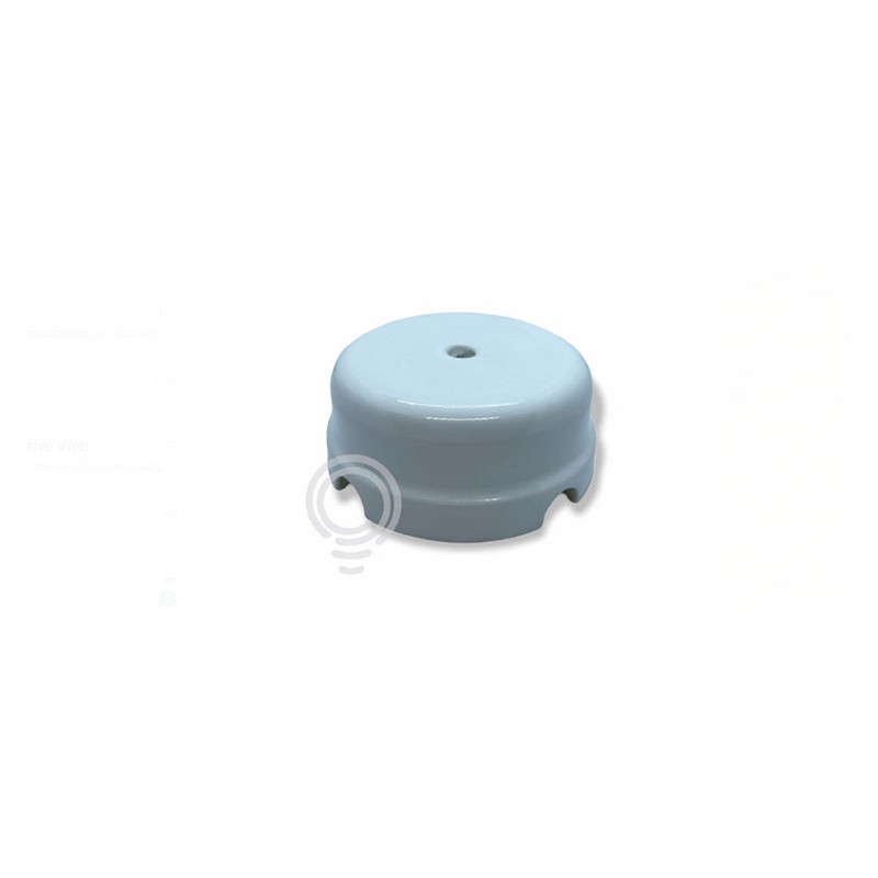 White porcelain junction box 78x35mm isol21