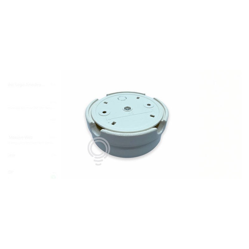 White porcelain junction box 78x35mm isol21