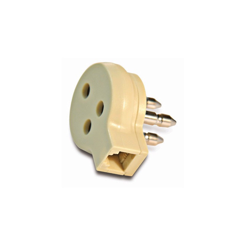 Three-pole telecom plug telephone plug 492821540