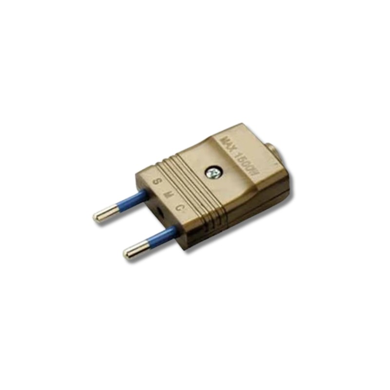 Spina elettrica 10a 2p volante oro 
