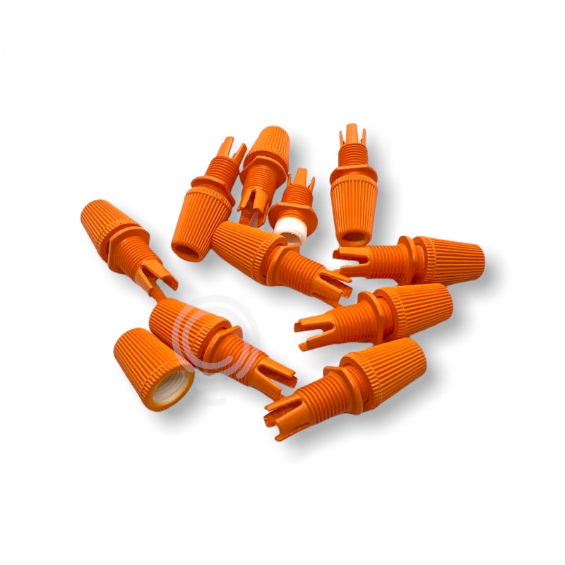 Décharge de traction orange