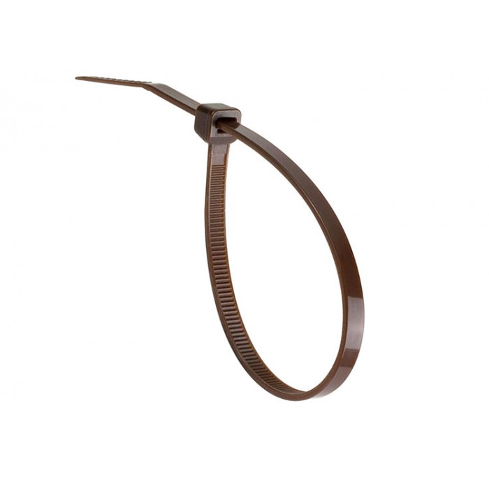 Selbstsichernde Klemme Nylon 4,8x530 100Stk schwarz...