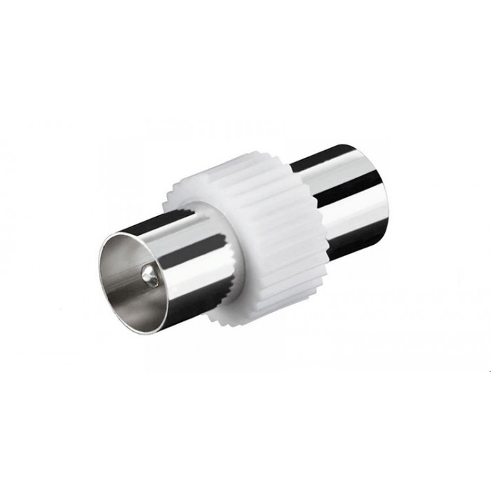Adaptateur flying tv 2 prises mâle 9,5 iec blanc