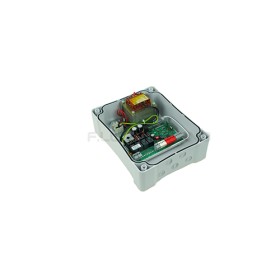 Centrale di comando per due motore battente 24vdc ricevente key