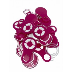 Housse de remplacement pour clé de télécommande automation magenta