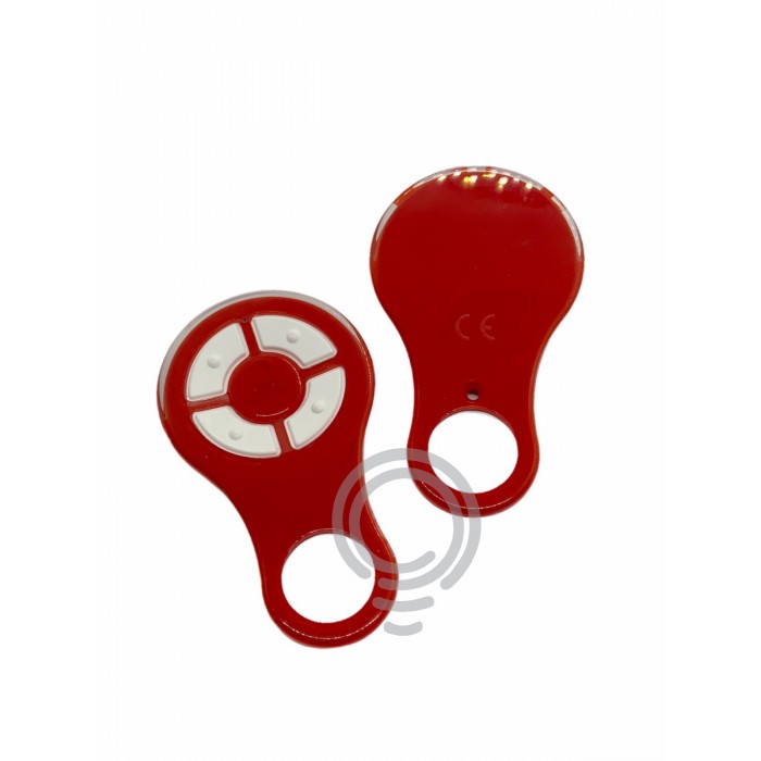 Key automation red replacement remote control cover case 2