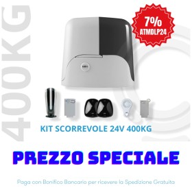 Sliding Motor Kit 400kg 24V Automatisierung Nachtlichter Schlüsselautomatisierung