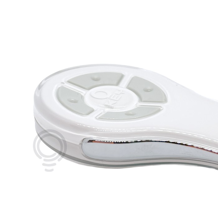 Trasmettitore telecomando radiocomando universale 4ch luce verde 433mhz  2