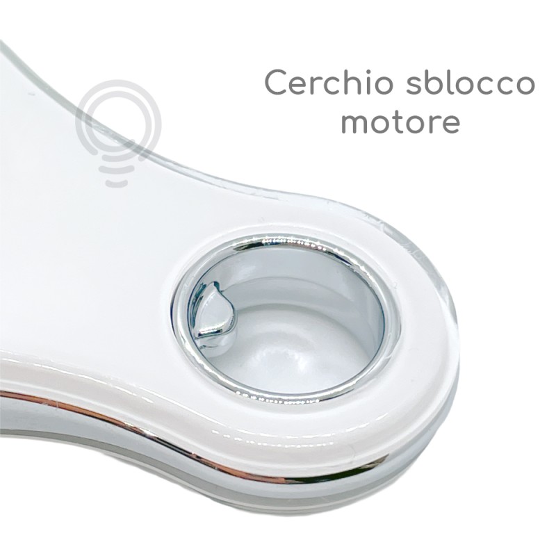 Trasmettitore telecomando radiocomando universale 4ch luce verde 433mhz 