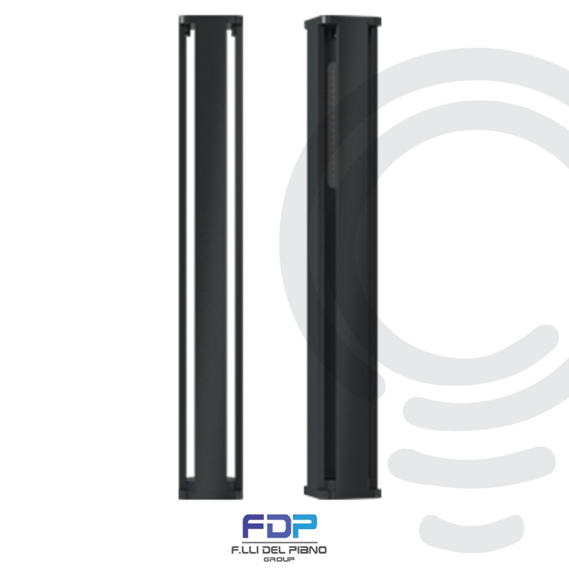 Luce a led per il giardino  colore grigio ral...