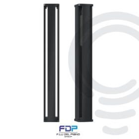 Led-licht für den garten in grau ral 7016 h 600mm 3.7kg