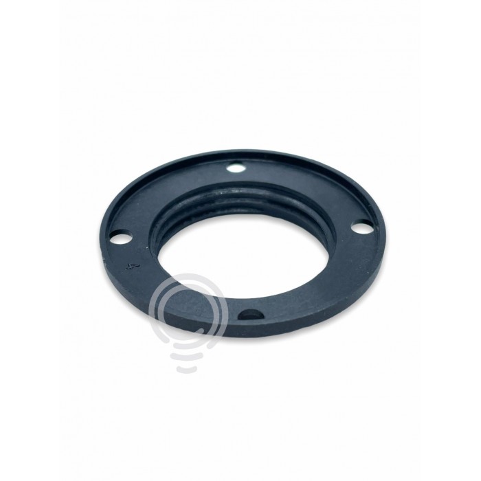 Ghiera plastica portalampada ricambio mignon e14 nero... 2