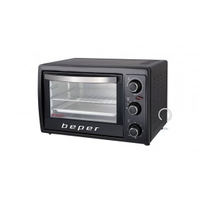 Forno elettrico riscaldamento alimenti doppio vetro 3 calorie beper