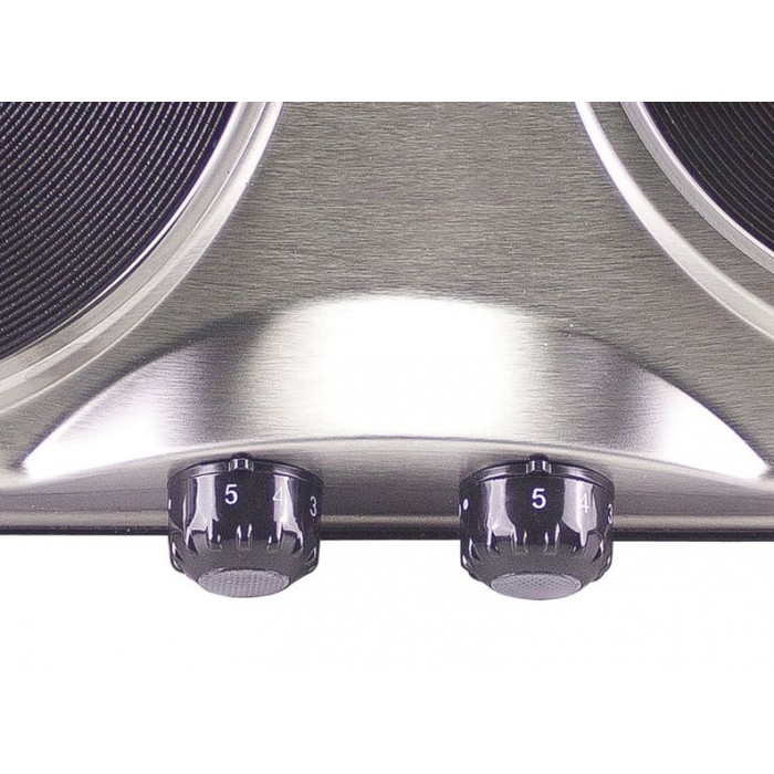 Fornello elettrico 2 piastre riscaldanti 1000+1500w 90825... 2