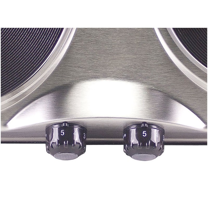 Electric cooker 2 heating plates 1000 1500w...