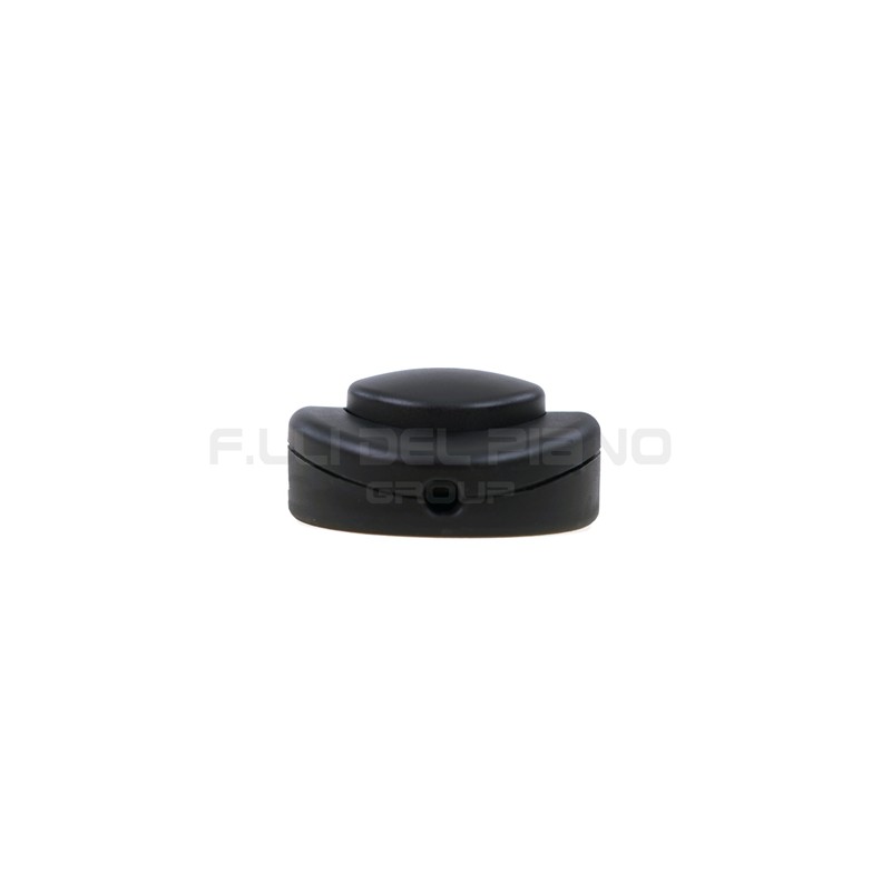 Pedal switch for floor lamp in round black color