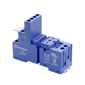 Zoccolo elettrico per relè morsetti a bussola 55.32/85 finder 8402