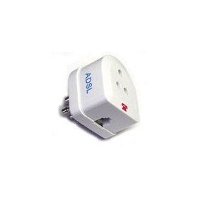 Filtro adsl tripolare spina+plug adattatore 380011027