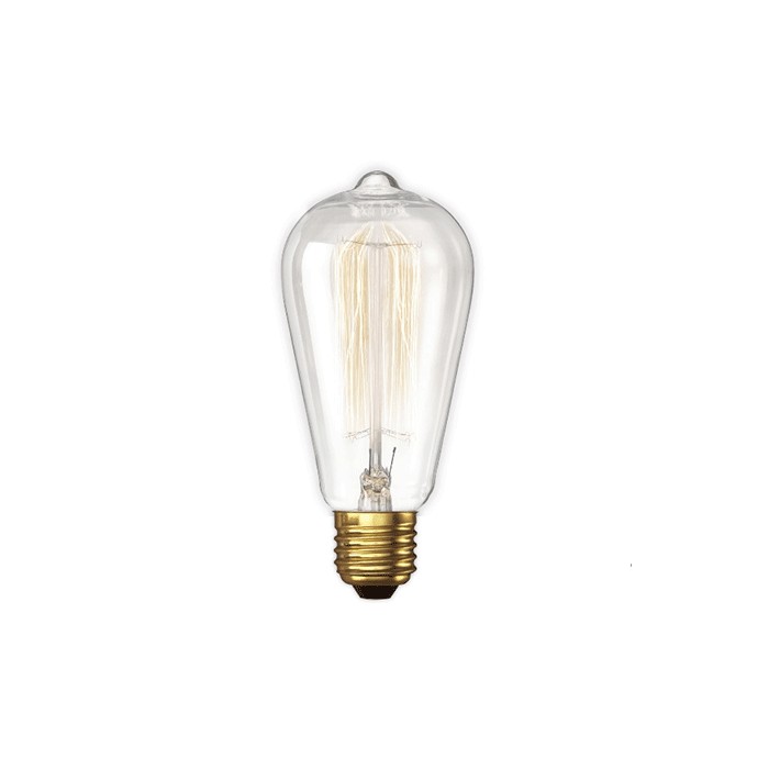 Lampada LED vintage vetro chiaro E27 8w 230v 806lm 64x146 mm