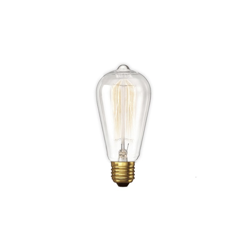 Lampada LED vintage vetro chiaro E27 8w 230v 806lm 64x146 mm