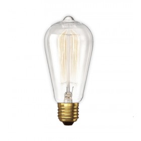 Lampada LED vintage vetro chiaro E27 8w 230v 806lm 64x146 mm